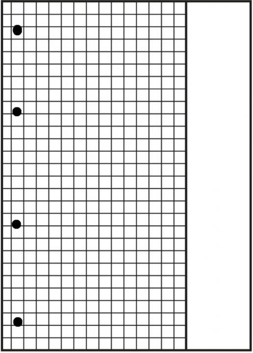 Produktbild Oxford Arbeitsblätterblock, A4, Lineatur 22 (A4, Liniert, Harter Einband)