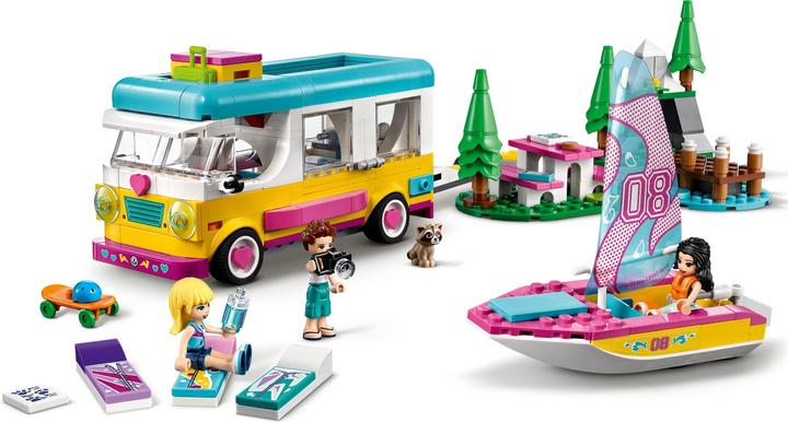 Image du produit LEGO Excursion en camping-car et en voilier (41681, LEGO Friends)