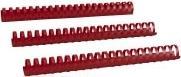 Actual product image Renz Plastic binder spines A4 25 pcs - ring Ø 28 mm, red