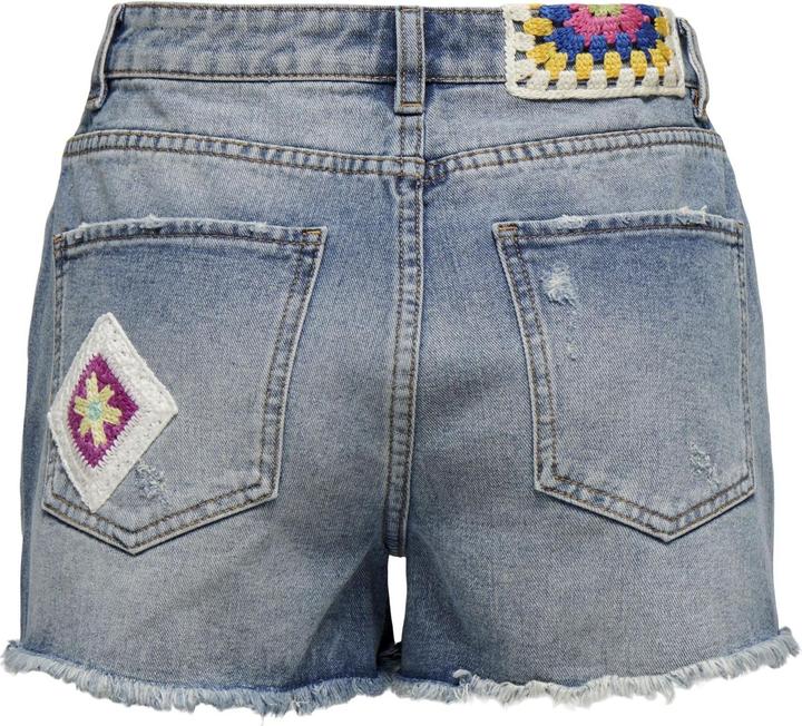 Immagine prodotto Only ONLZUMA Hohe Taille Normal geschnitten Jeans-Shorts Jeans-Shorts (XS)