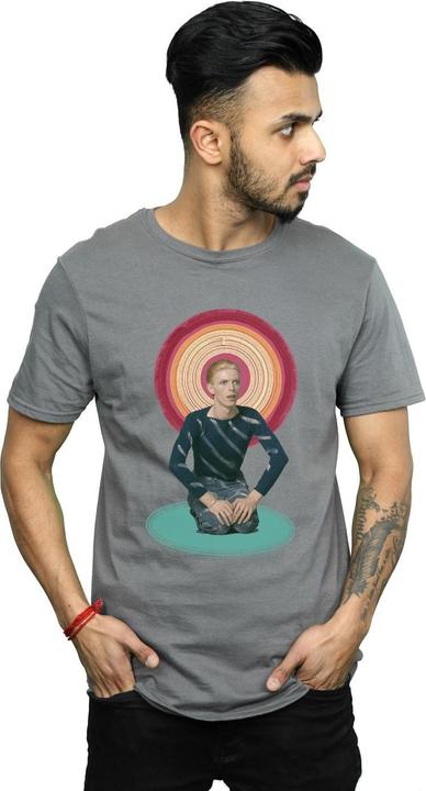 Immagine prodotto David Bowie Kneeling Halo Maglietta Uomo (M)