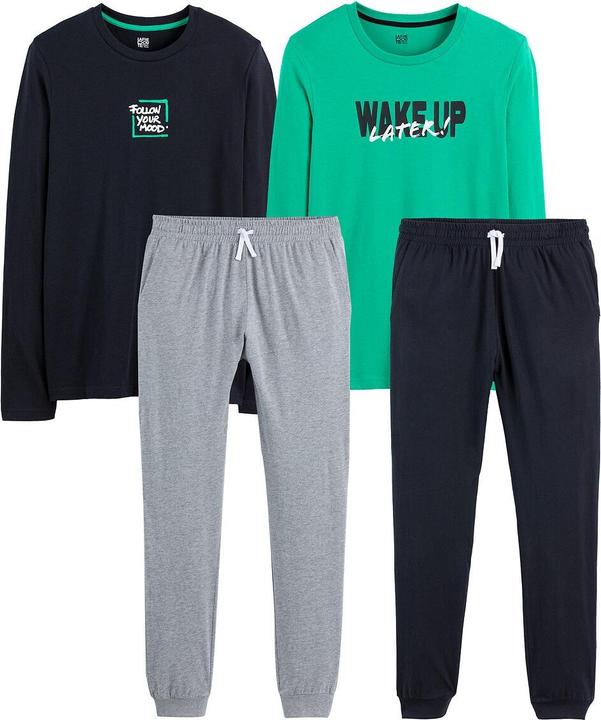 Produktbild La Redoute Collections 2er-Pack Pyjamas (L)