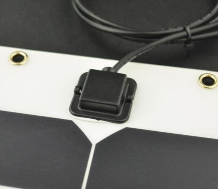 Produktbild DFRobot 5V 2A Semi flexibles monokristallines Solarmodul 10W (10 W, 0.39 kg)