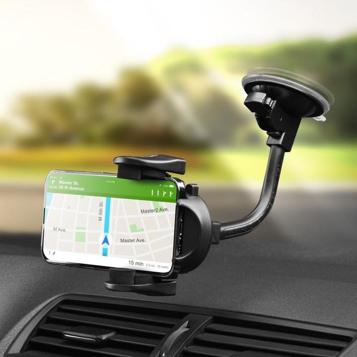 Immagine prodotto Forcell Stylus F-GRIP Oval 17 cm car holder for windshield / dashboard / air vent black