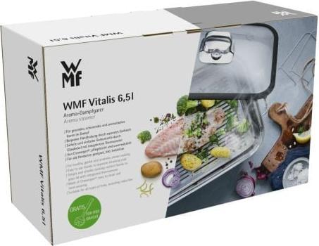 Actual product image WMF Aroma Vitalis + asparagus tongs (Casserole + Stewpot, Stainless steel)
