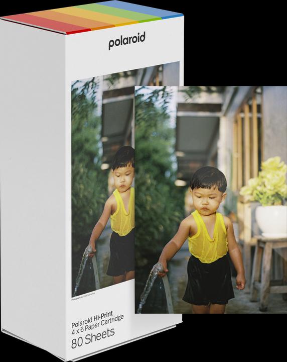 Actual product image Polaroid Hi-Print 4x6 Paper Cartridge - 80 Sheets