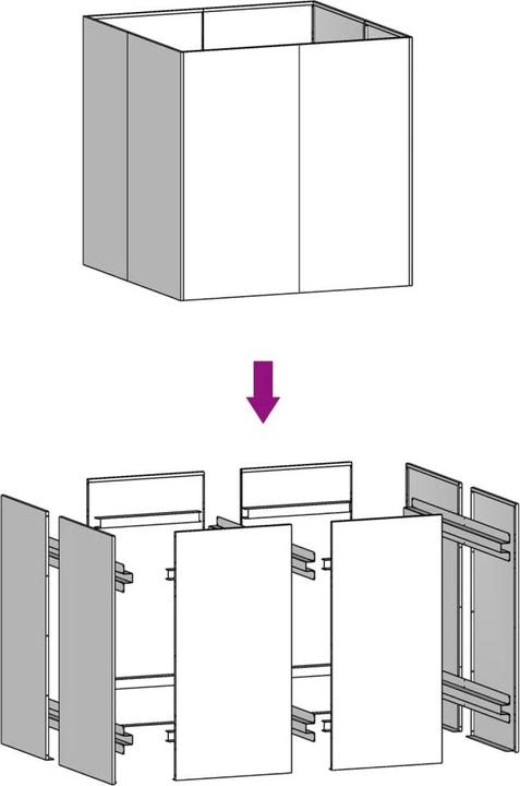 Immagine prodotto VidaXL Pflanzkübel