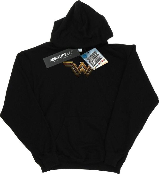 Image du produit - Sweat à capuche JUSTICE LEAGUE MOVIE WONDER WOMAN EMBLEM - Fille (140, 146)