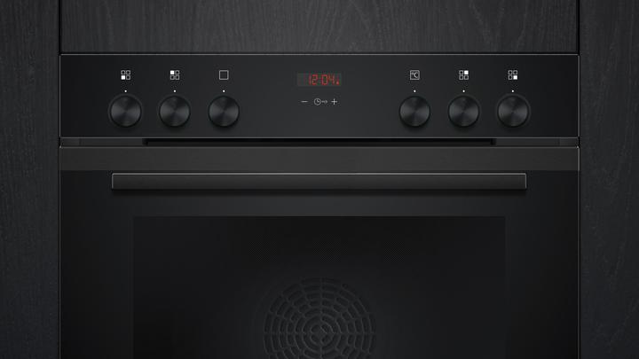 Produktbild Siemens iQ300, Einbau-Herd, 60 x 60 cm, Deep black inox, HE213ABB4