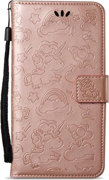 Immagine prodotto MU Style Custodia magnetica in pelle con motivo a unicorno (Samsung Galaxy A8 (2018))