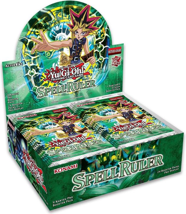 Konami Spell Ruler Booster Display 25th Anniversary - Yu-Gi-Oh! - DE (Deutsch, Booster Pack)