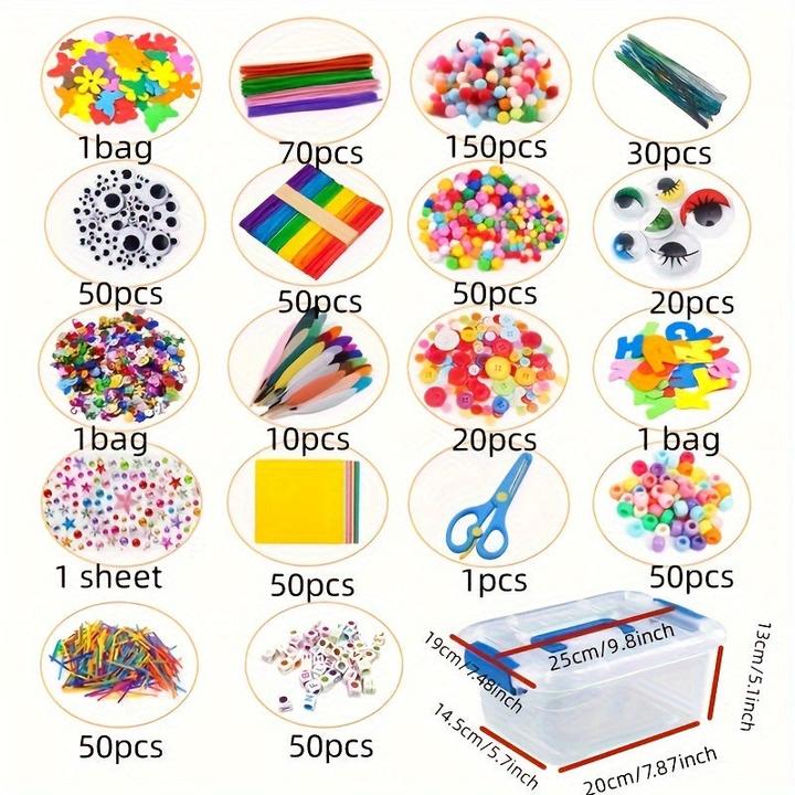 Image du produit Activity Board Bricolage École et maison Jouets DIY Cadeaux et bricolage Cure-pipe Kit de bricolage