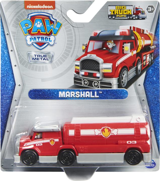 Produktbild NoName Paw Patrol Big Truck Pups True Metal 1:55 Marshall