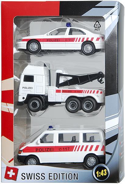 Actual product image Cararama Swiss Police Kit