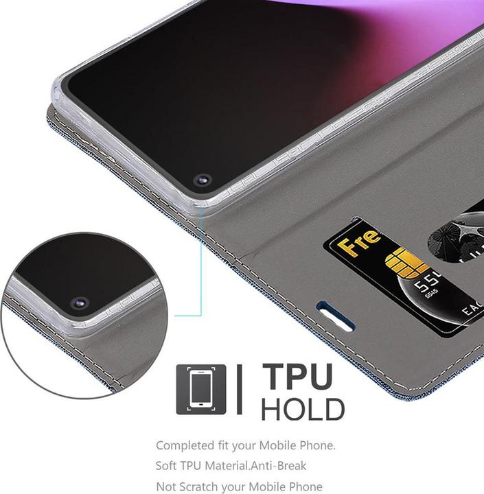 Actual product image Cadorabo Book Jeans Optics Cover (Google Pixel 5)