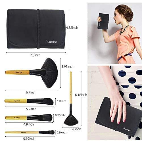 Actual product image Yuwaku 32 pieces Makeup Brushes Set with Bag No.20 (Eyebrows)