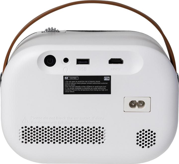 Immagine prodotto FTM Projektor Mini, ANSI-Lumen: 200 lm, Auflösung: 1920 x (Full HD, 200 lm)