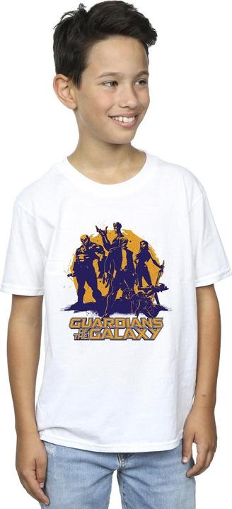 Actual product image Guardians of the Galaxy Boys Sunset Guardians T-Shirt (116)