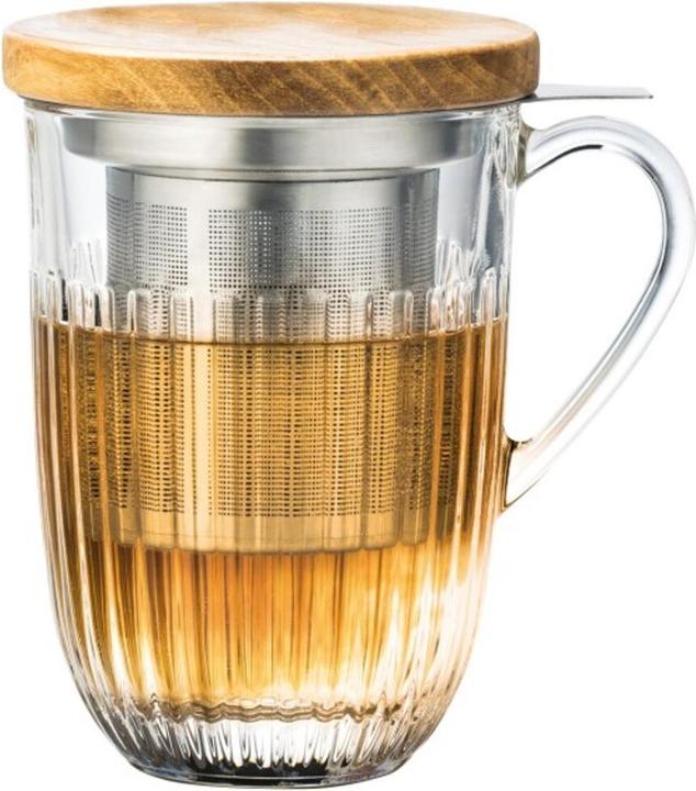 Immagine prodotto La Rochère Bicchiere da tè con filtro da tè OUESSANT (360 ml, 1 x)