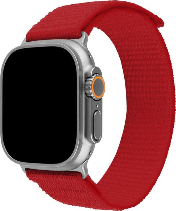 Immagine prodotto Fixed Cinturino Apple Watch Ultra 49 mm in nylon, rosso (Nylon intrecciato di alta qualità)