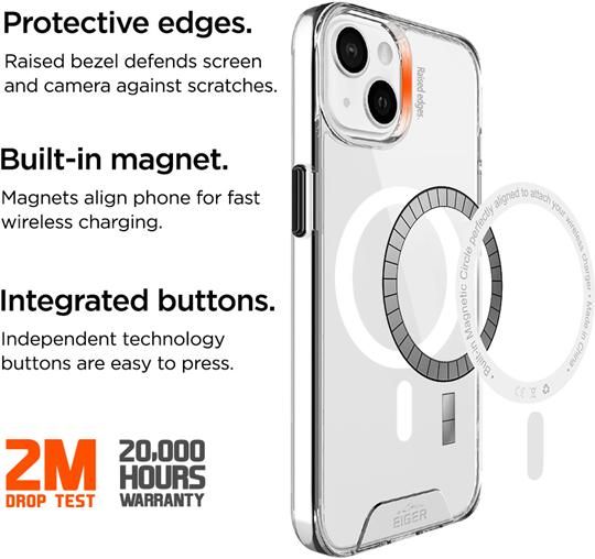 Produktbild Eiger Glacier MagSafe Case (Apple iPhone 14)
