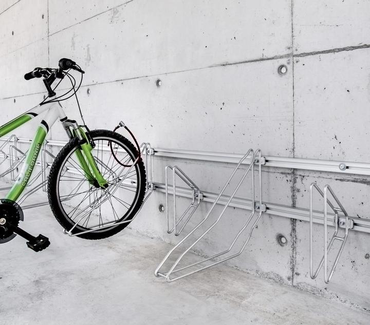 Actual product image Moravia Bike rack 1213 for 11 bikes Width: 4400 mm