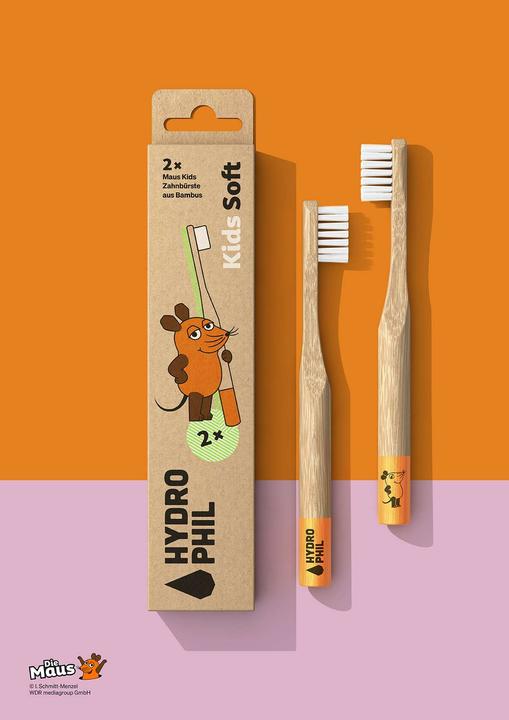 Hydrophil Toothbrush MOUSE (Extra weich, 2 x)