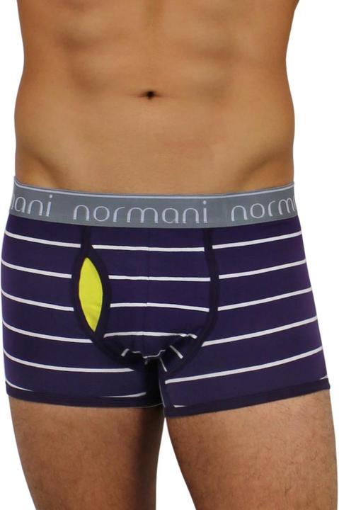 Normani 6 Stück Retro Boxershorts aus Baumwolle mit Eingriff