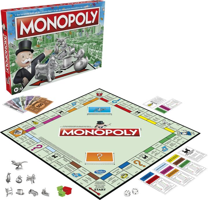 Actual product image Monopoly Classic Switzerland Edition (German, French)
