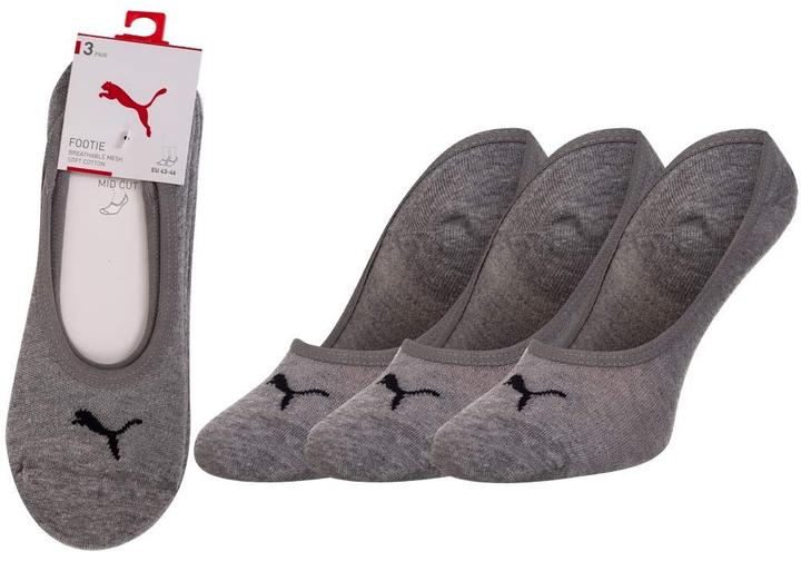 Actual product image Puma Footie (pack of 3, 35 - 38)