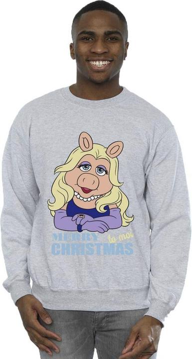 Immagine prodotto Disney Muppets Miss Piggy Queen of Holidays Felpa Uomo (L)