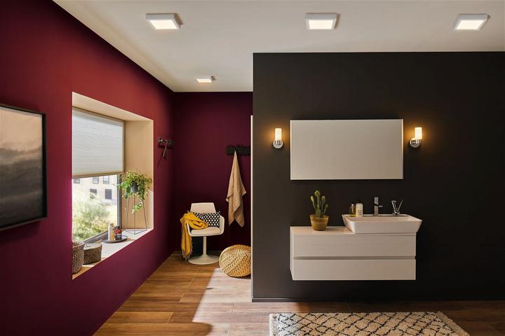 Actual product image Paulmann LED panel 17 W warm-white Luna (1450 lm)