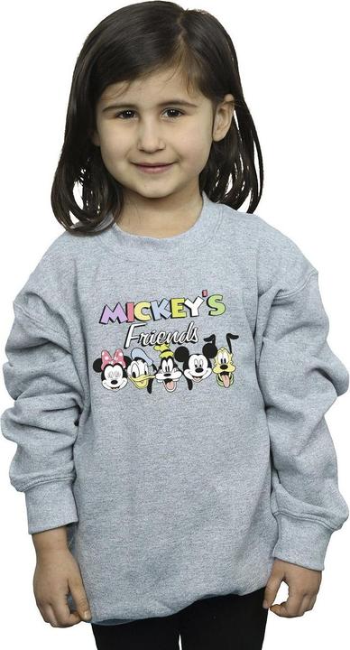 Produktbild Disney Mickey Mouse And Friends Faces Sweatshirt Mädchen (152, 158)