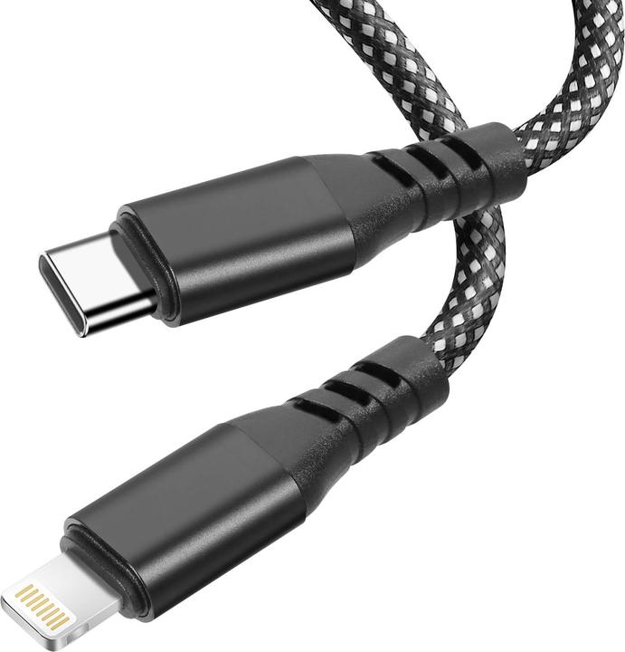 Produktbild Moxie USB-C / Lightning Nylonkabel 1.2m (1.20 m)