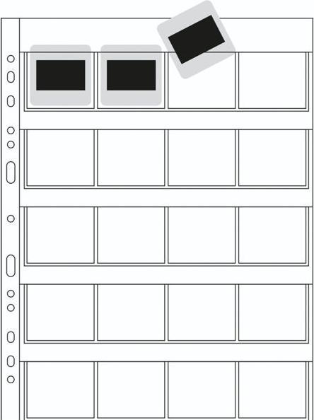 Actual product image HERMA Slide covers (5 x 5 cm)