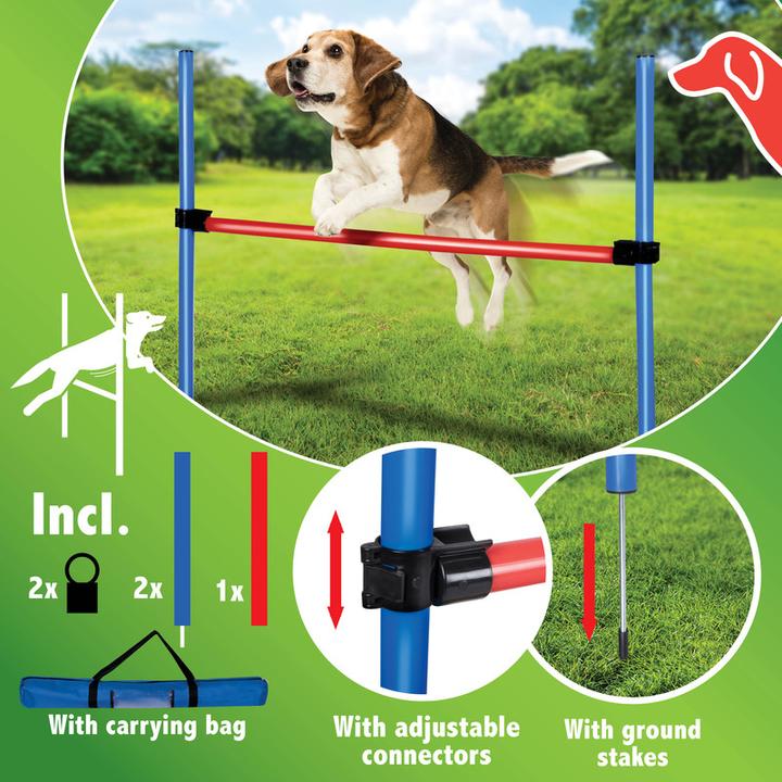 Actual product image Pet Toys Dog Obstacle Pole Set (Agility)