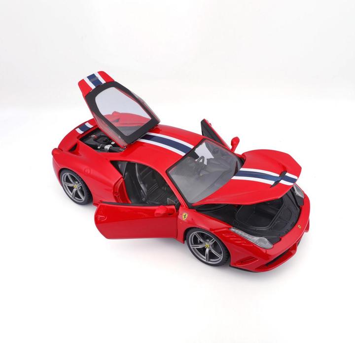 Actual product image Bburago Ferrari R&P 458 Speciale