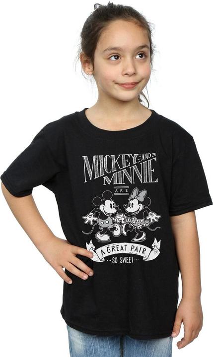 Image du produit Disney - T-shirt MICKEY AND MINNIE MOUSE GREAT PAIR - Fille (140, 146)