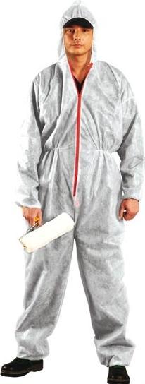 Produktbild Unimet Maleranzug Weiss/Blau Comw Grösse XL