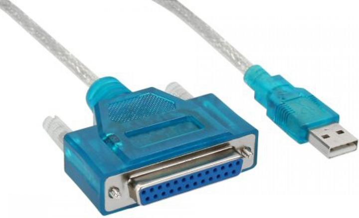Produktbild InLine USB zu 25pol parallel (1.80 m, Parallel (Drucker))