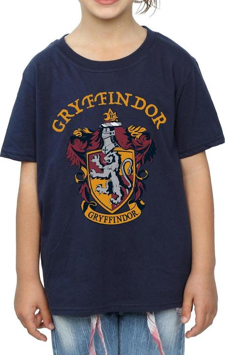 Girls Gryffindor Cotton T-Shirt (140, 146)