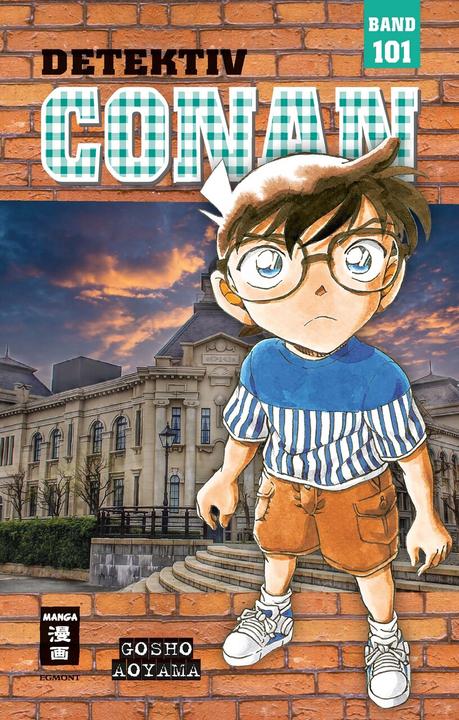 Actual product image Detektiv Conan 101 (German, Gosho Aoyama, Josef Shanel, 2023)