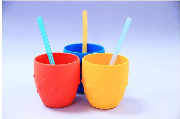 Actual product image Marcus&Marcus Silkon straws (6 x)