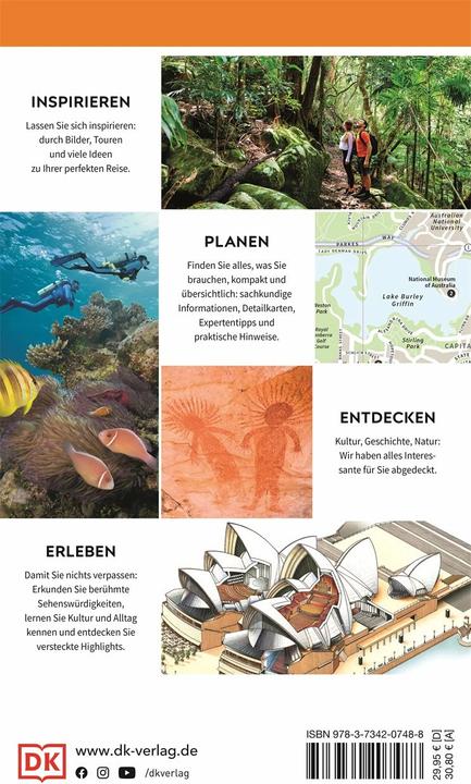 Image du produit Vis-à-Vis Reiseführer Australien (Allemand, DK Verlag Voyage, 2023)