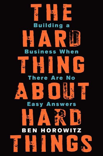 Actual product image The Hard Thing about Hard Things (English, Ben Horowitz, 2014)