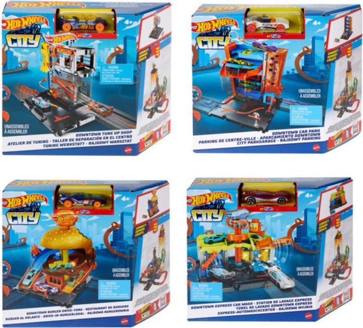 Produktbild Hot Wheels City Downtown Track Set Assortment
