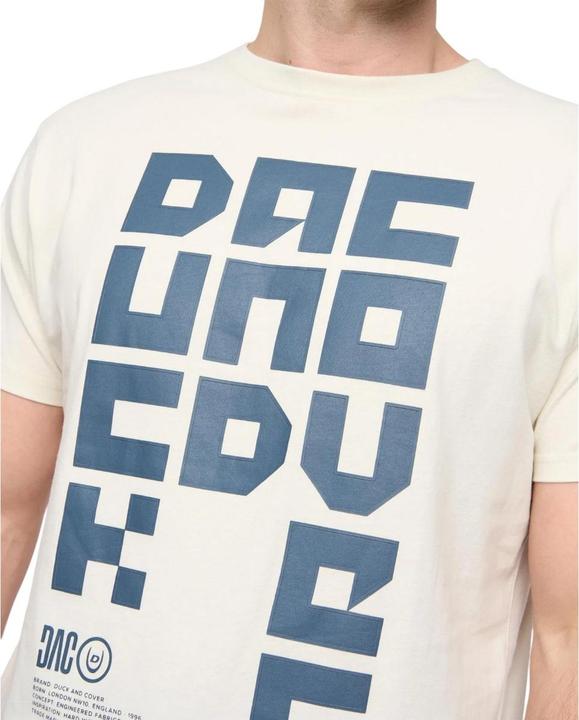 Actual product image Duck and Cover Mens Squarelarge T-Shirt (M)