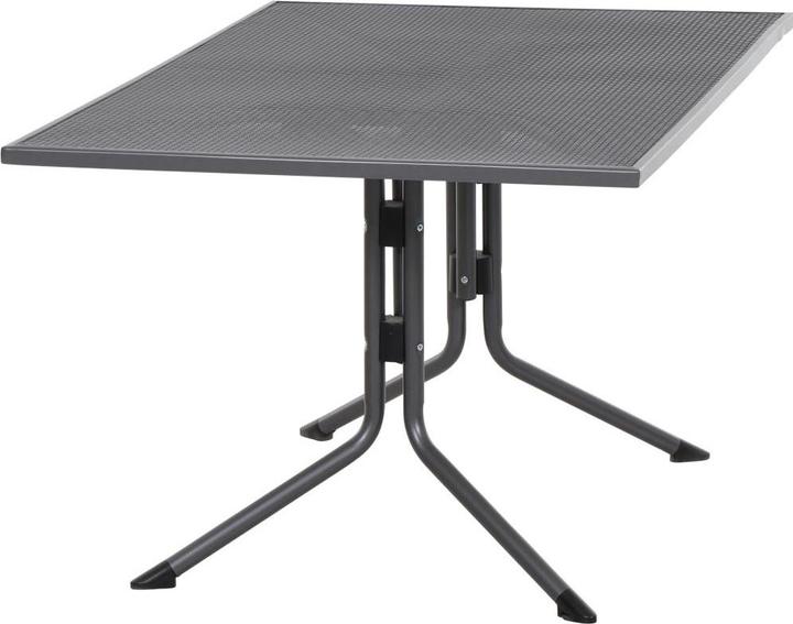 Actual product image Siena Garden Siena Elda Table 140x90 cm, matt anthracite Expanded metal matt anthracite (140 cm)