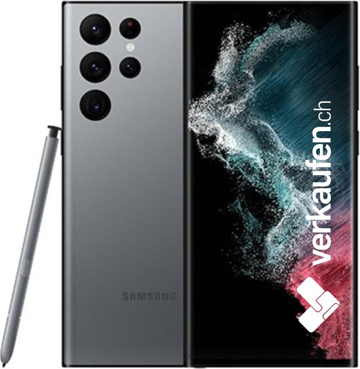Image du produit verkaufen.ch Galaxy S22 Ultra 5G (256 Go, Graphite, 6.80", 108 Mpx, Double SIM, B / Très bon)