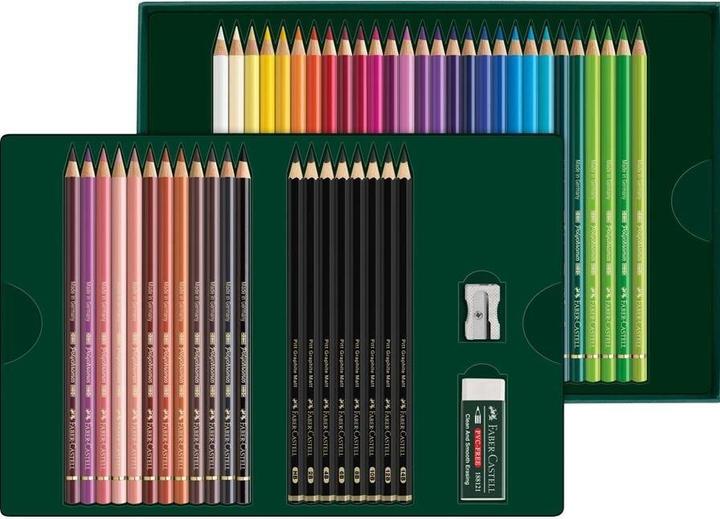 Produktbild Faber-Castell Polychromos & Pitt Graphite (Mehrfarbig, 48 x)